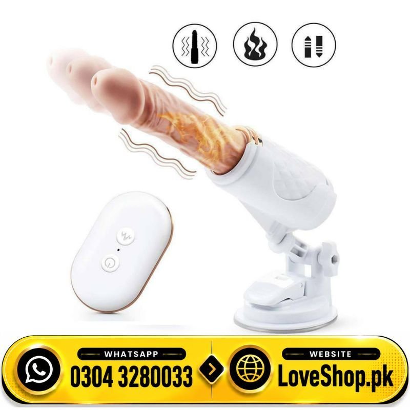360° Rotation & Thrusting Realistic Dildo Machine With 7 Vibrating & Telescopic Modes