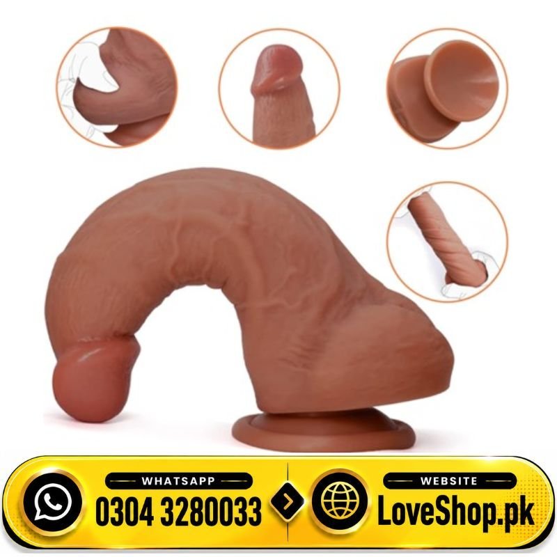 7 Inch Ultra Soft Thick Anal Dildo In Pakistan
