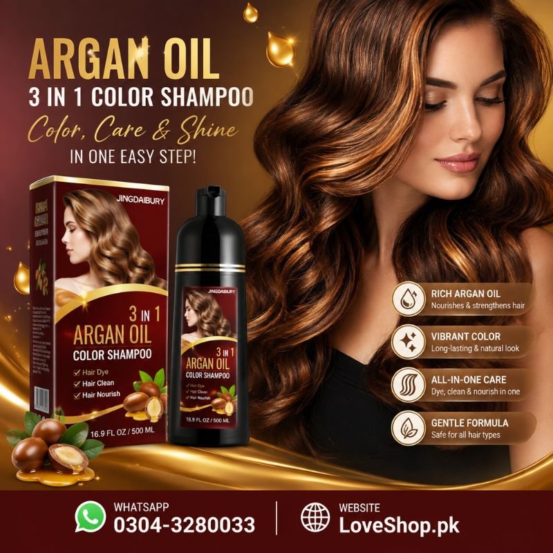Argan Oil Hair Dye Shampoo