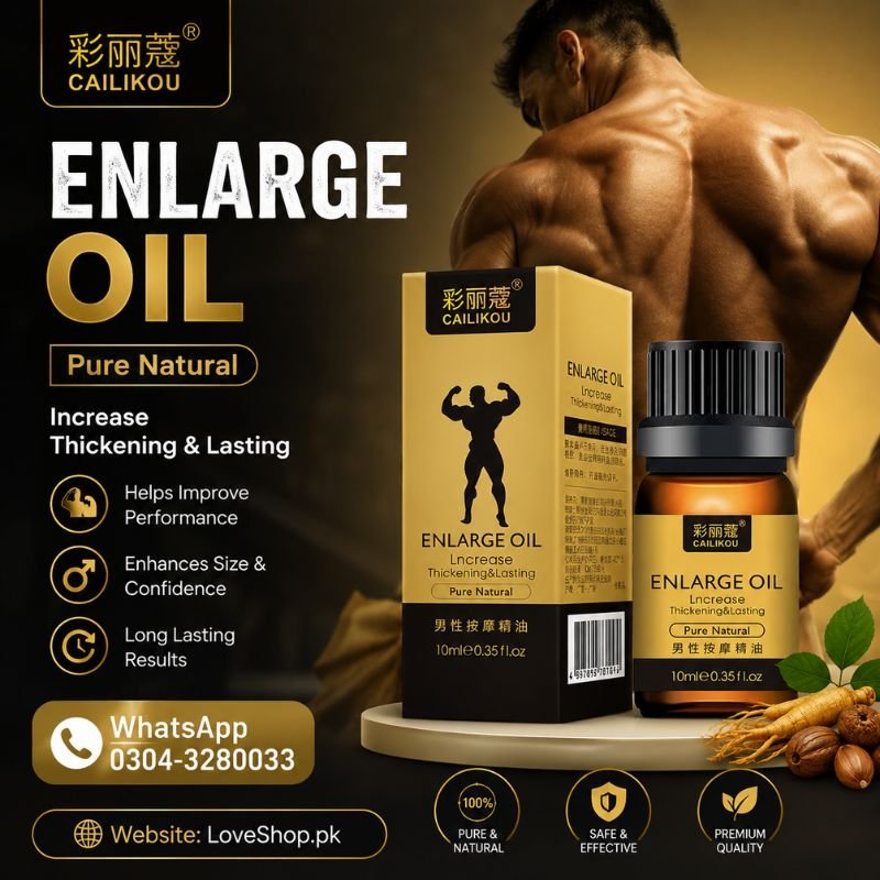 Cailikou Pure Natural Enlarge Essential Oil For Male Body In Pakistan