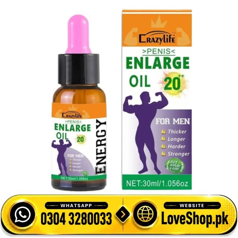 Crazy Life Penis Enlarge Oil For Men In Pakistan