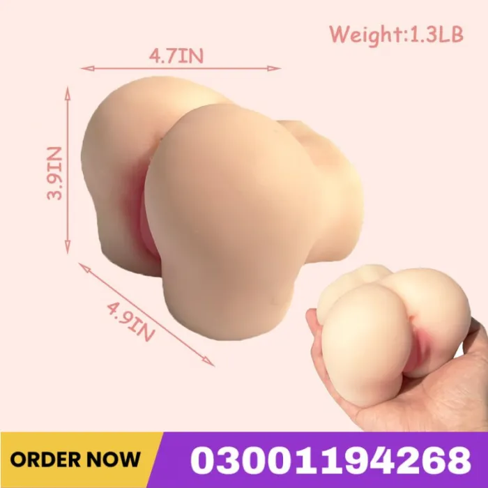 1.3LB Realistic Tiny Ass Sex Doll with Pocket Pussy Vaginal and Anal,Lifelike TPE Ass Male Masturbator,Small Female Torso Butt Sex Love Doll for Men,Adult Sex Toy,Portable Real Solid Dolls for Sex
