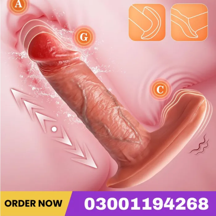 3 IN 1 Wearable Vibrator Thrusting Dildo Vibrator with 7 Thrusting & Vibrating Swing Modes