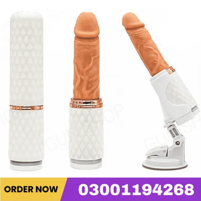 360° Rotation & Thrusting Realistic Dildo Machine with 7 Vibrating & Telescopic Modes