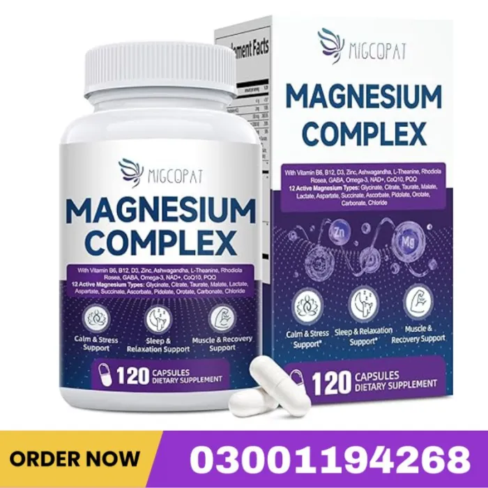Migcopat Magnesium Complex Capsule In Pakistan