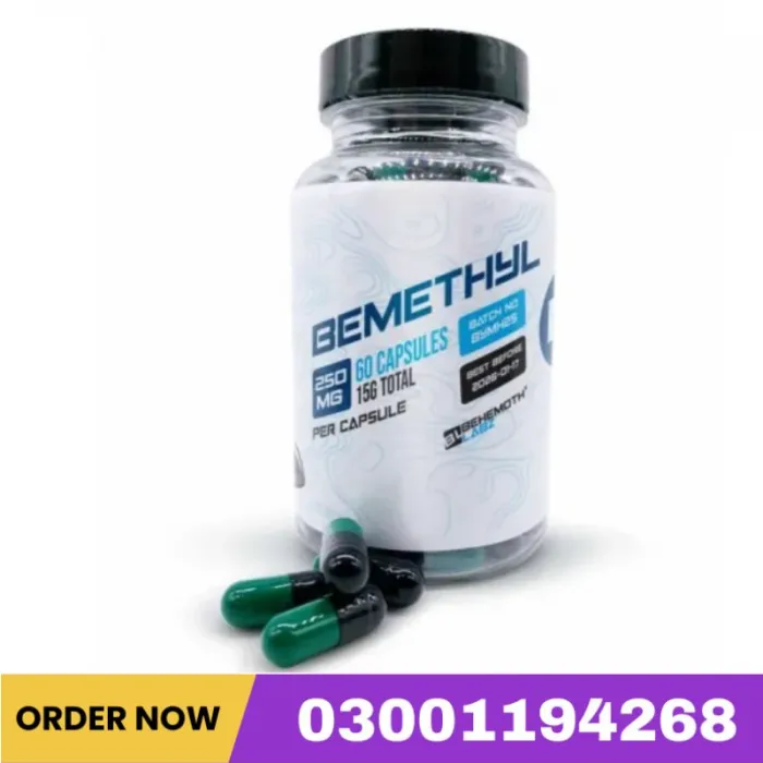 Behemoth Labz Bemethyl (Bemetil) 250mg 60 Capsules Price In Pakistan