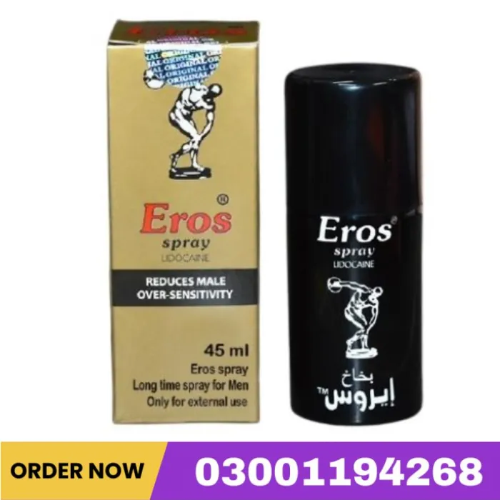 Eros Spray Lidocaine - Long Time Spray For Men Price In Pakistan