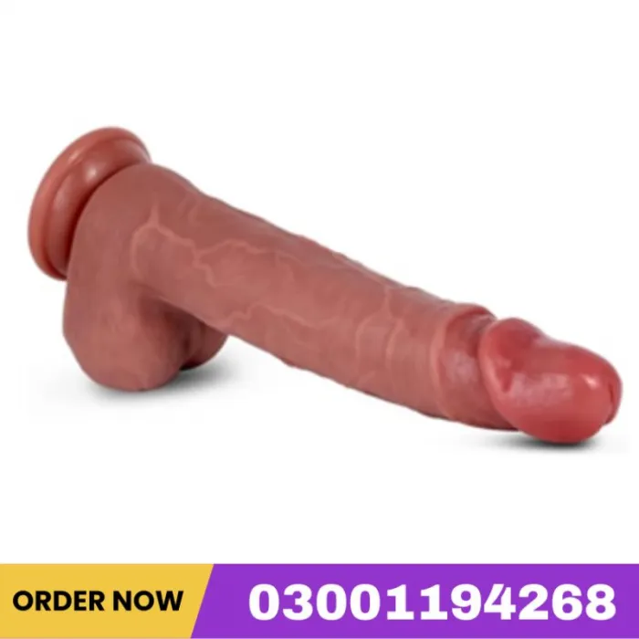 9-Inch Realistic Silicone Dildo Huge Sex Toy Price In Pakistan