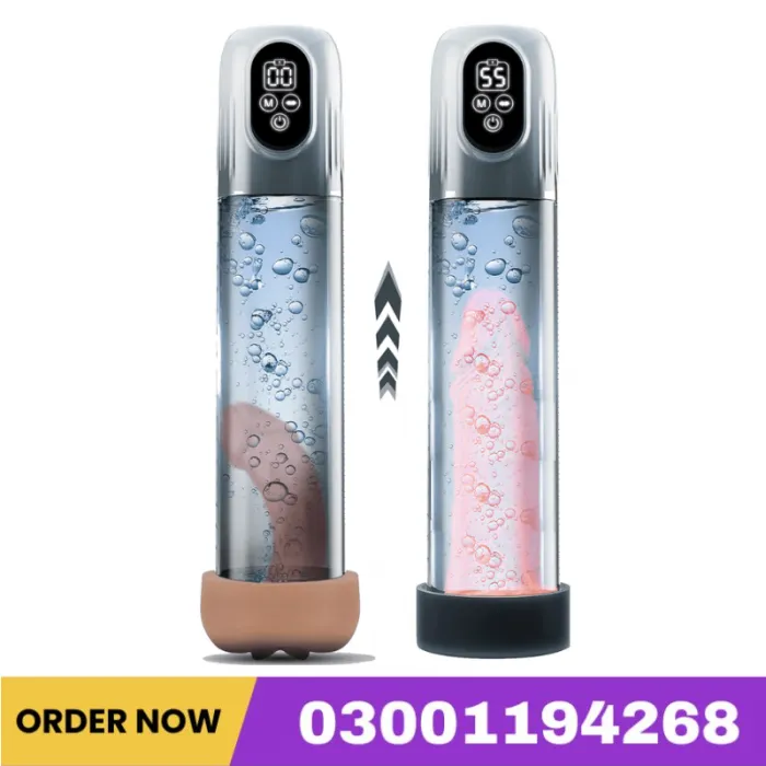 Automatic 4 Training Pressure And 5 Suction Air Water Extender Electric Penis Pump For Men Dick Enlarger Erection