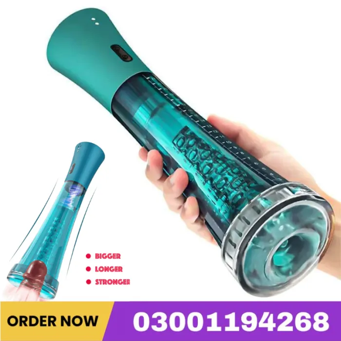 Harriet - 3 Modes Suction Training Masturbator 2 In 1 Penis Vacuum Pump