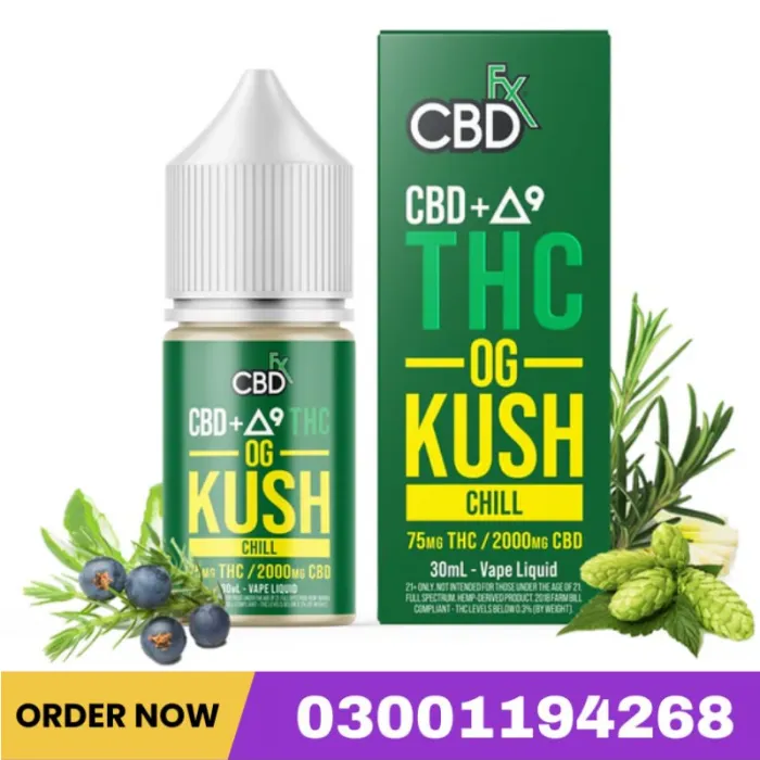 CBD + Delta-9 THC Vape Juice : OG Kush Price In Pakistan