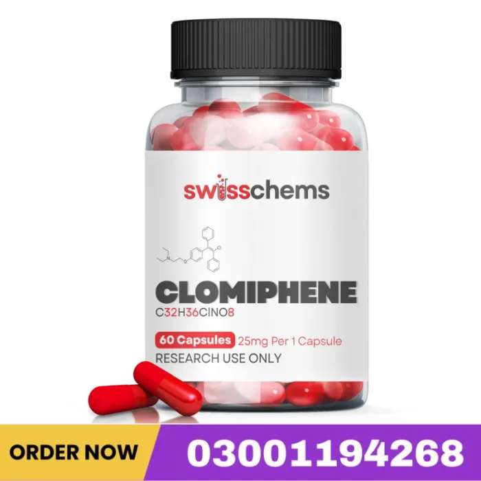 Clomiphene, 1500Mg (25Mg/Capsule) Price In Pakistan