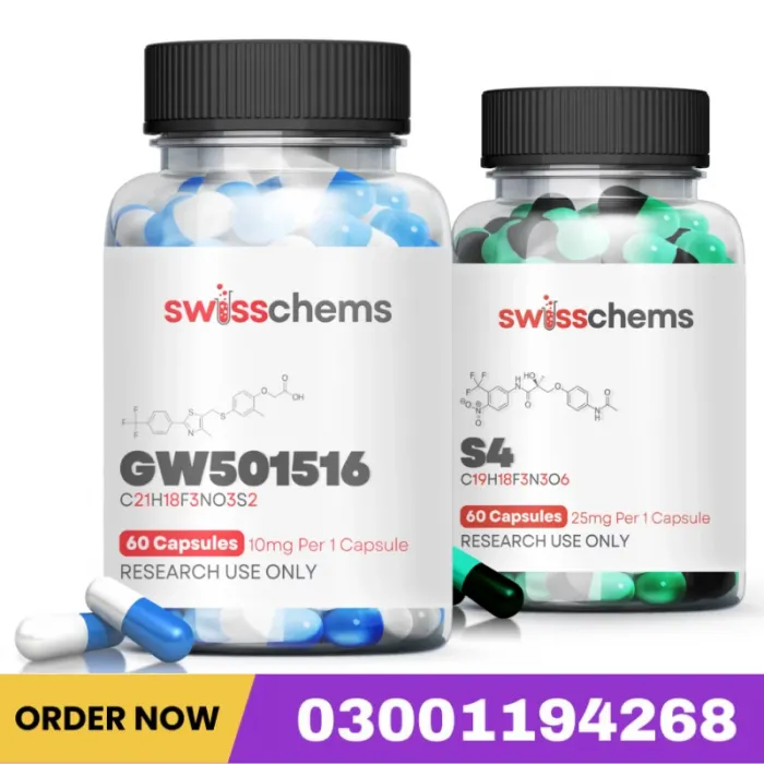 S4 Andarine + Gw-501516 Cardarine Stack Price In Pakistan