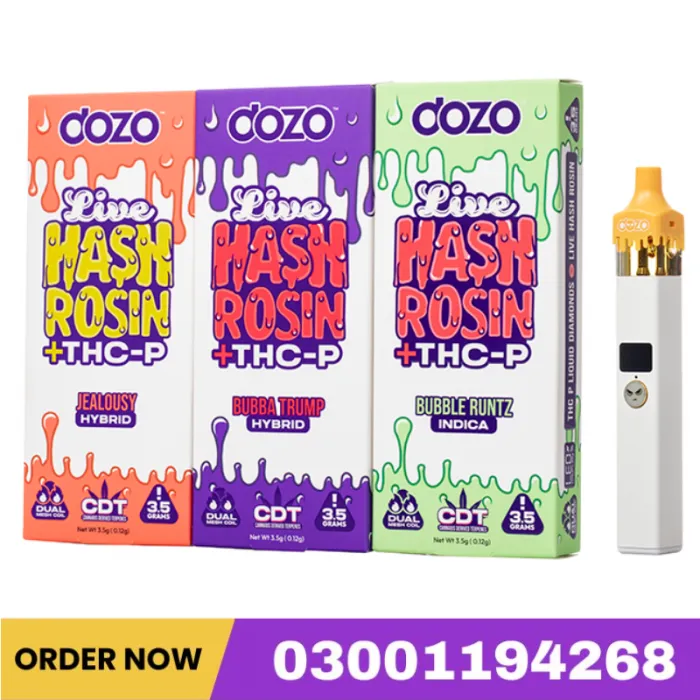 DOZO Liquid Bubble Hash Disposable 3.5G In Pakistan