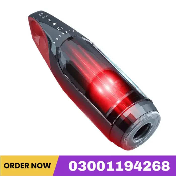King - Automatic 10 Vibration & Thrusting Heating Moaning Male Masturbator