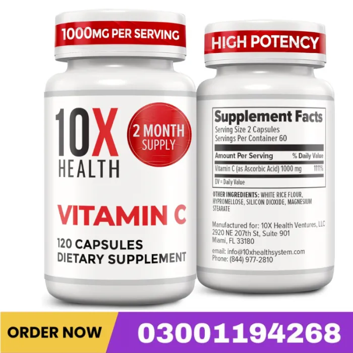 10X Health Vitamin C Supplement In Pakistan