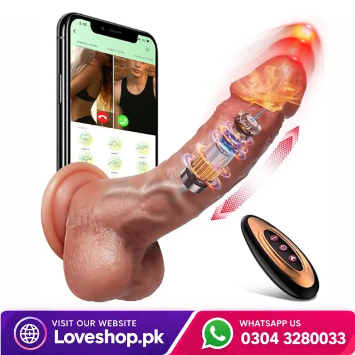 Thrusting Dildo Vibrator Toys In Pakistan