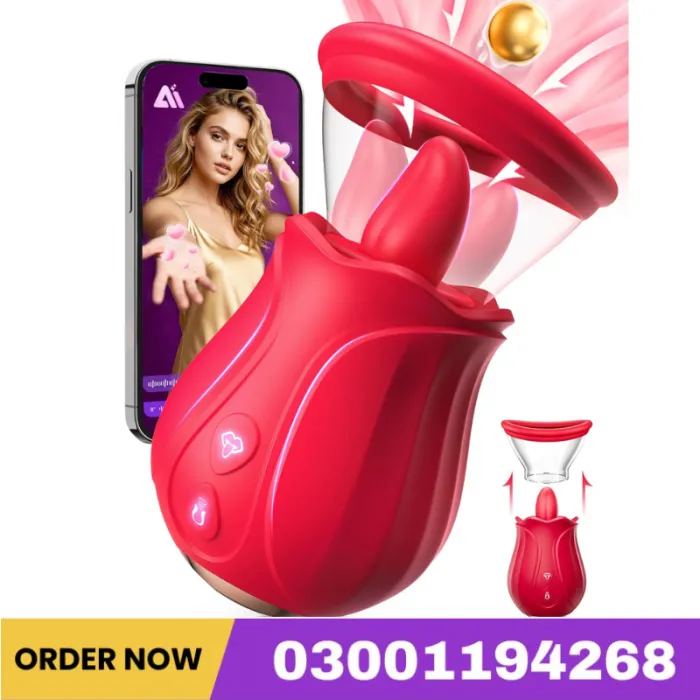 Vibrator Sex Toys Rose Toy - AI App Adult Toys For Women 7 Sucking & 10 Tongue 360° Licking & Vibrating, Rose Sex Toy Vibrators For Clit Nipple, Removable Cup Couples Sex Furniture Bedding