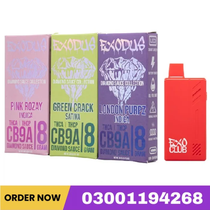 Exodus Diamond Sauce Disposable | 8g In Pakistan