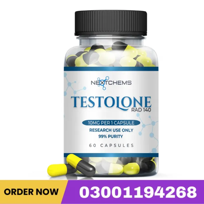 Testolone (Rad-140) 10mg – 60 Capsule Price In Pakistan