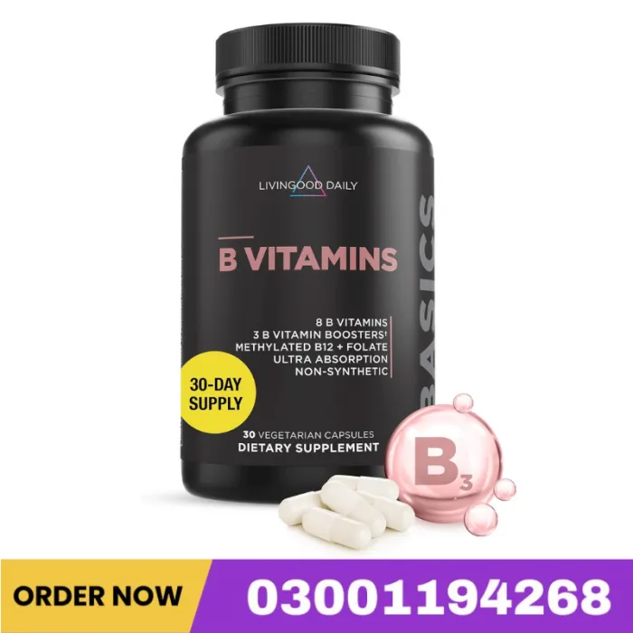 Livingood Daily Vitamin B Complex Capsules In Pakistan
