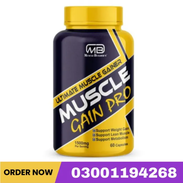 Muscle Gain Pro Capsule Price In Pakistan