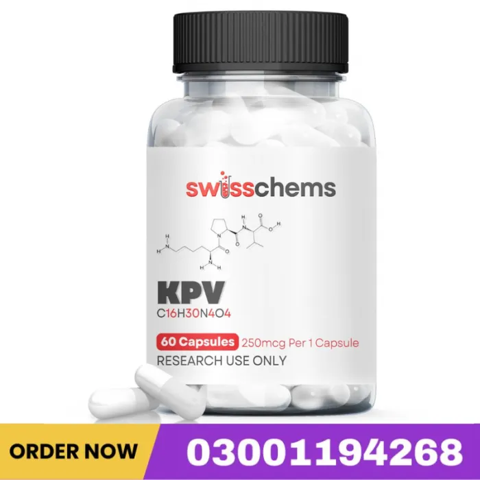 KPV (Lysine-Proline-Valine) 250Mcg/60Caps Price In Pakistan