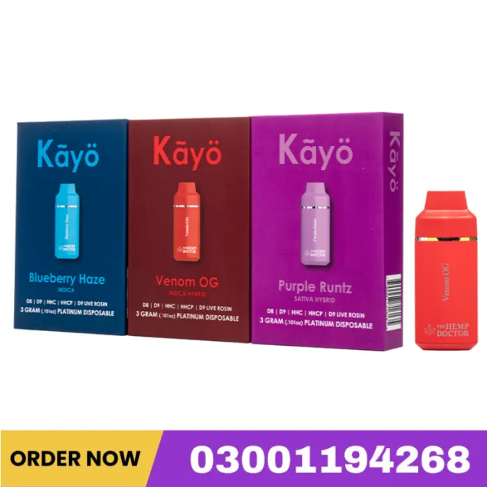 The Hemp Doctor Kayo Blended Disposable 3G In Pakistan