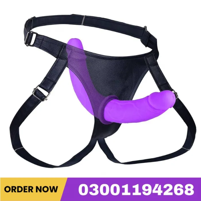 Strap On Harness Silicone G Spot Dildo Stimulator