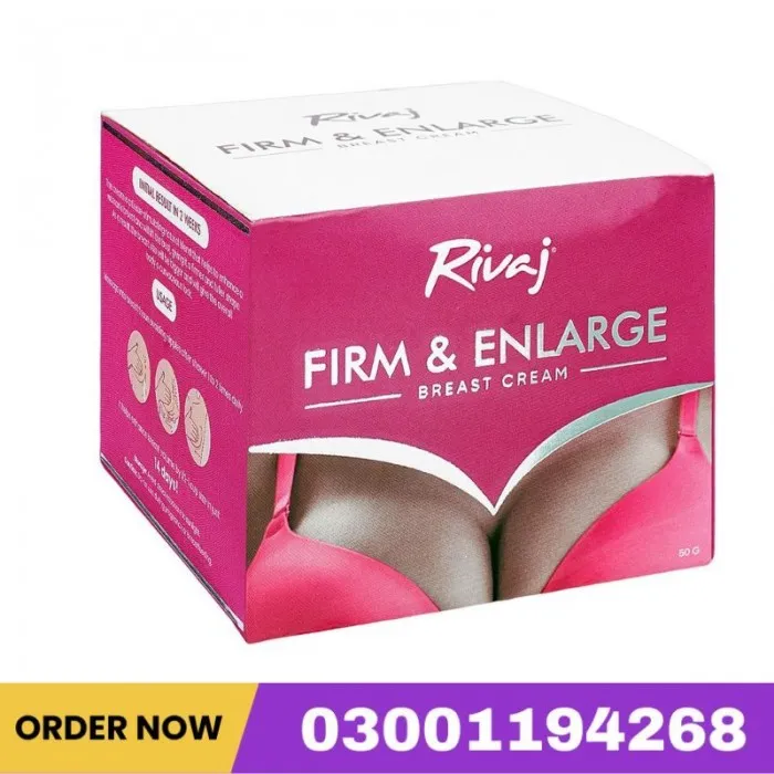 Rivaj Uk Breast Enlargement Cream - Natural Enhancement Formula In Pakistan