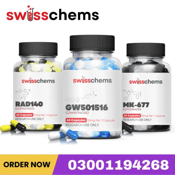 Gw-501516 + Rad-140 + Mk-677 Value Pack Price In Pakistan