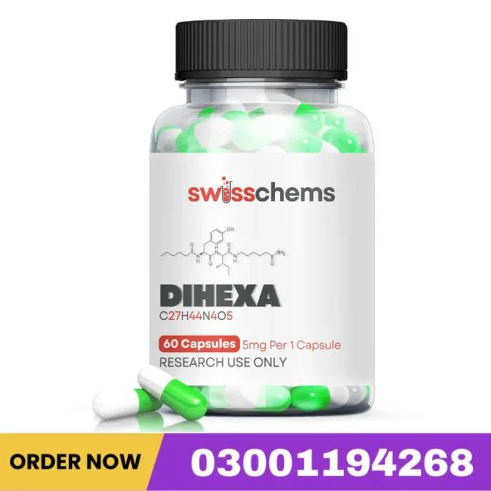 Dihexa (5Mg/Capsule), 60 Capsule Price In Pakistan