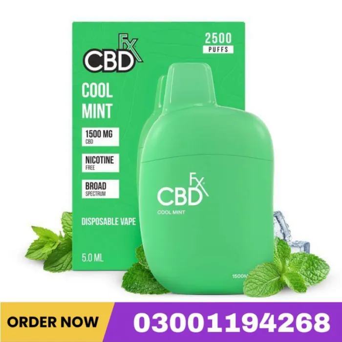 Cool Mint CBD Vape Pen 1500mg Price In Pakistan