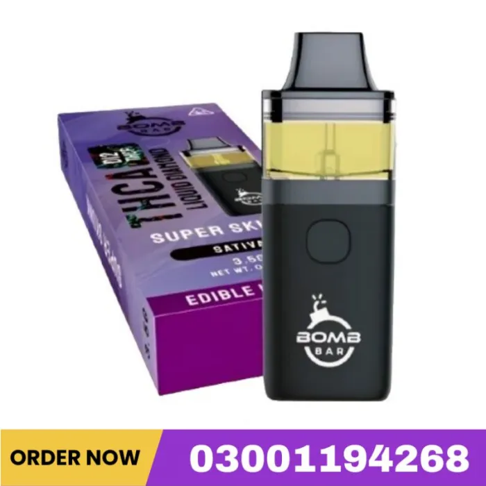 Bomb Bar THCa Liquid Diamonds Disposable 3.5g In Pakistan