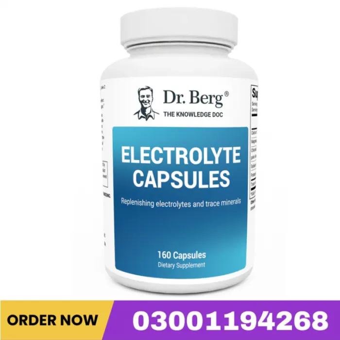 Electrolyte Capsules With Potassium And Magnesium – 160 Vegetable Capsules