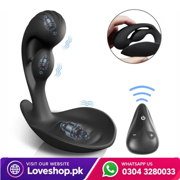 Beetle Price Dual Motor Remote Control Anal Plug With 12 Vibration Modes