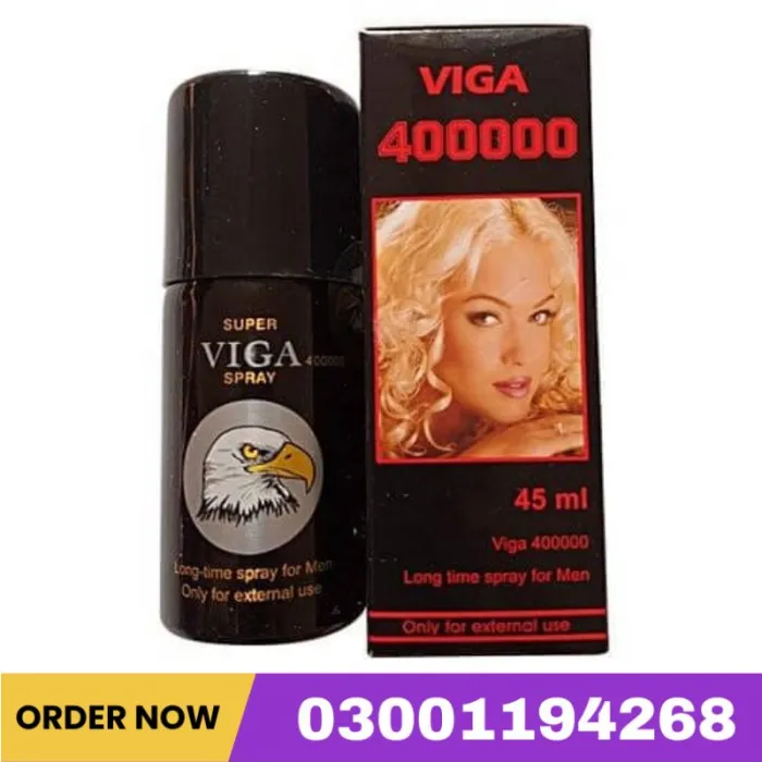 Viga Delay Spray For Men - Super Viga 400000 Black Price In Pakistan