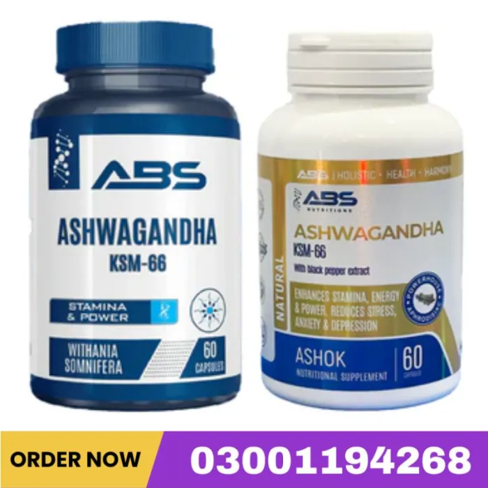 ABS Ashwagandha, 60 Ct Price In Pakistan