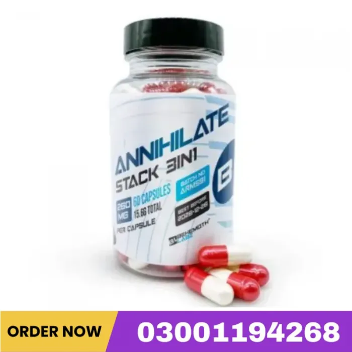 Behemoth Labz Annihilate Capsules 260mg 60 Capsules Price In Pakistan