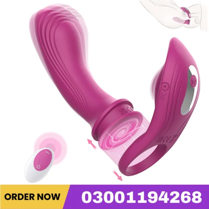 3 In 1 Wearable Vibrator With Remote Control Detachable Panty Vibrator Couples Sex Toys G Spot Clitoral Stimulator For Female Vibrating Cock Ring Prostate Massager Sexual Pleasure Tools For Women