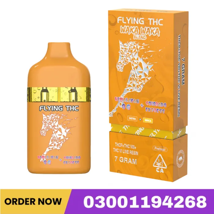 Flying Thc Waka Waka Blend 7g Disposable Price In Pakistan