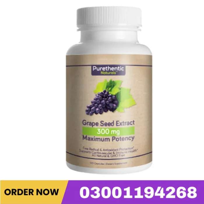 Purethentic Naturals Grape Seed Extract Capsules