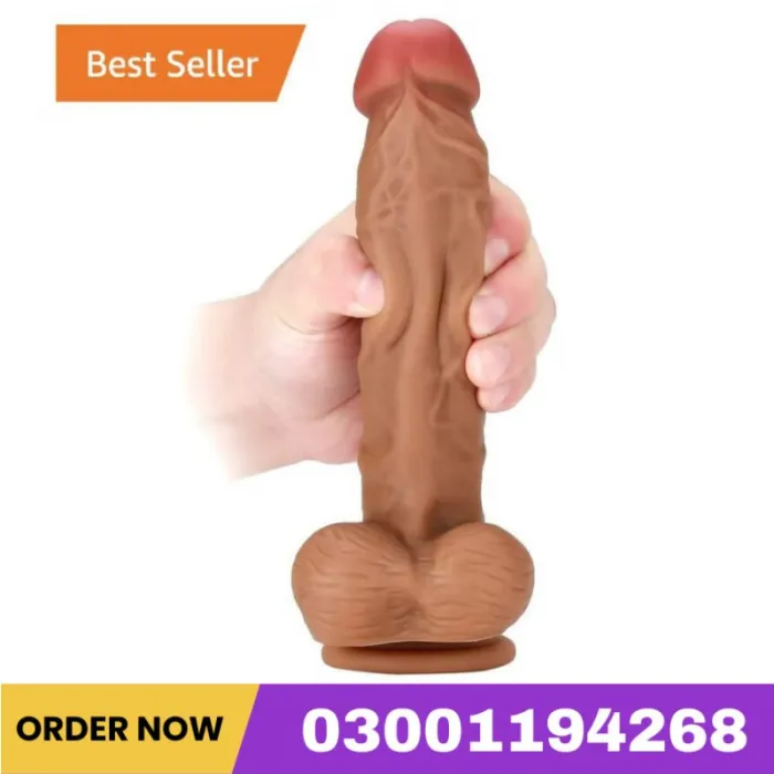 8 Inch Lifelike Silicone Realistic Dildo