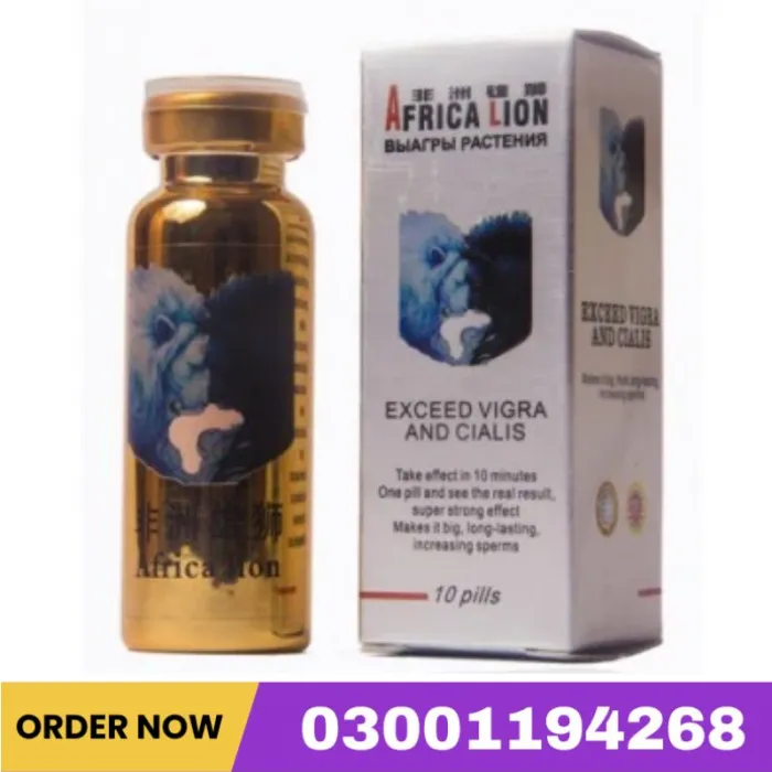 African Lion Exceed Viagra & Cialis Tablets In Pakistan