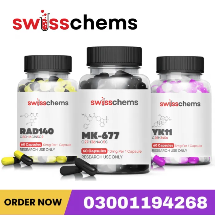 RAD-140 + MK-677 + YK-11 Value Pack Price In Pakistan