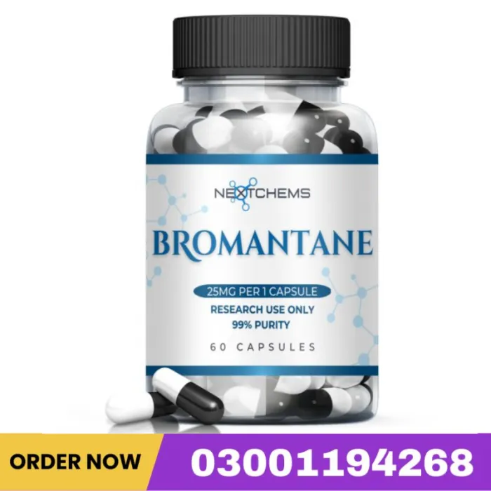 Bromantane 25 mg – 60 Capsules Price In Pakistan