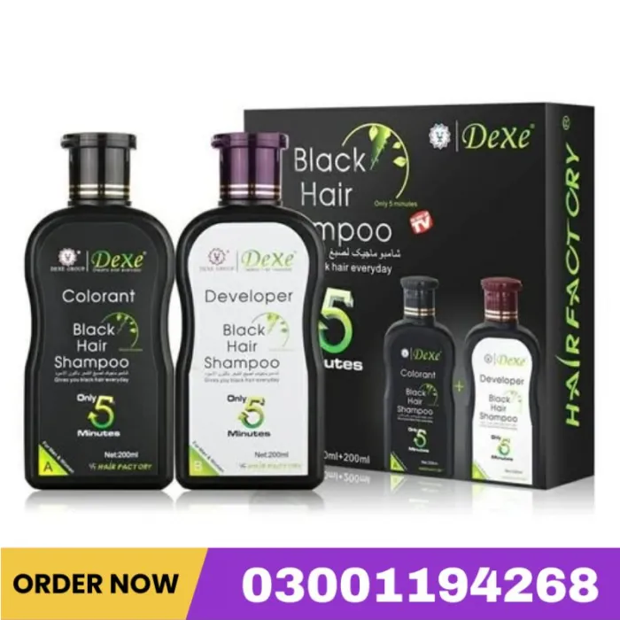 Dexe Black Hair Colour Shampoo In Pakistan