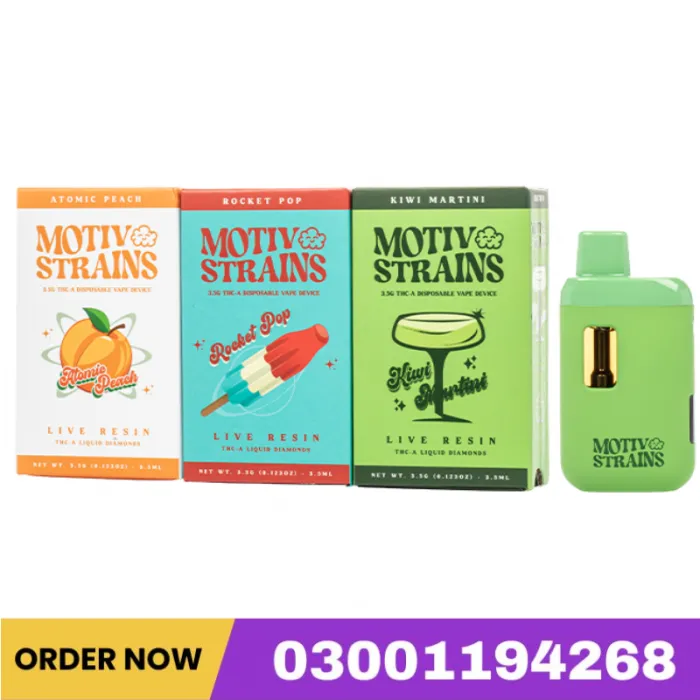 Motiv THCA Live Resin Disposable 3.5G In Pakistan