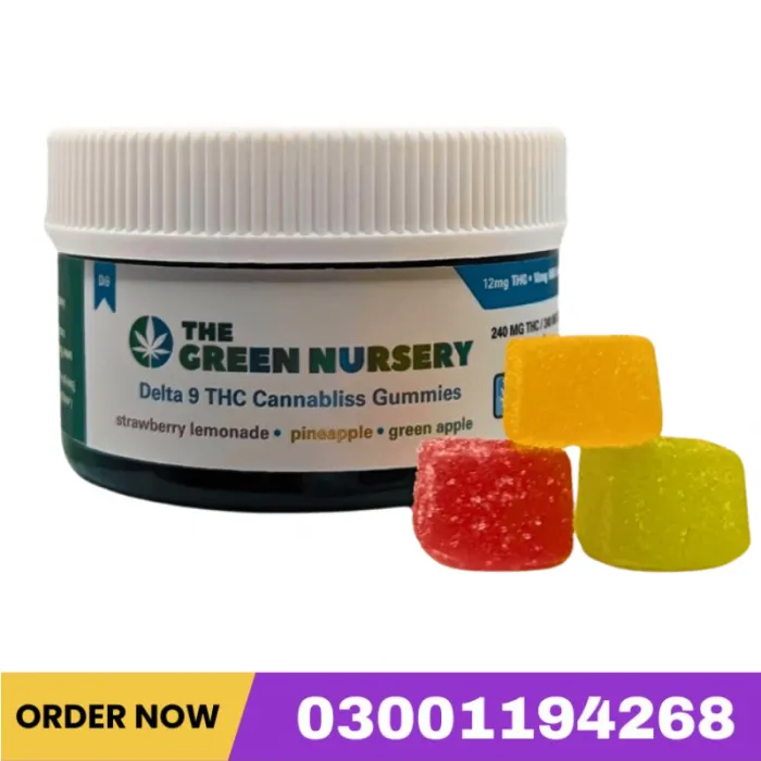 Delta 9 + Cbd Cannabliss Gummies - 12mg Thc Each By The Green Nursery In Pakistan