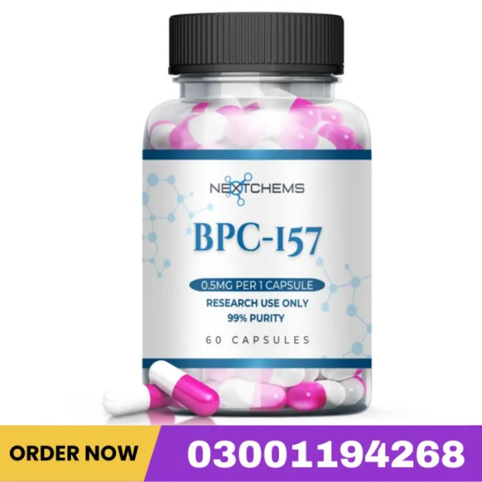 BPC-157, 0.5mg – 60 Capsules Price In Pakistan